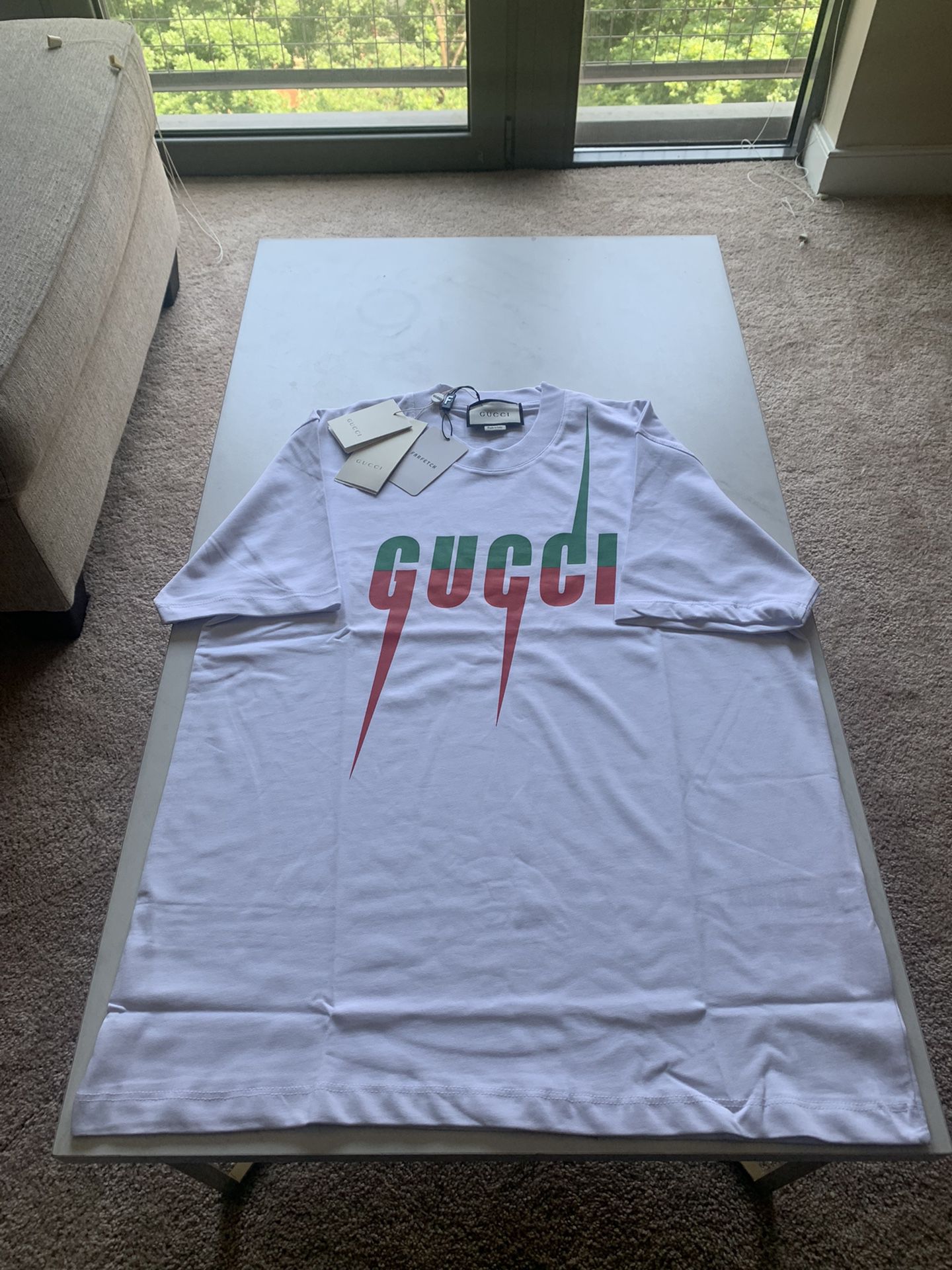 GUCCI Brand New Blade T-shirt | White