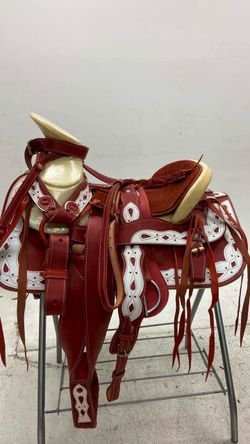 Montura charra de cuero