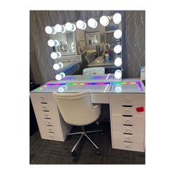 Vanity W/Bluetooth Speakers 
