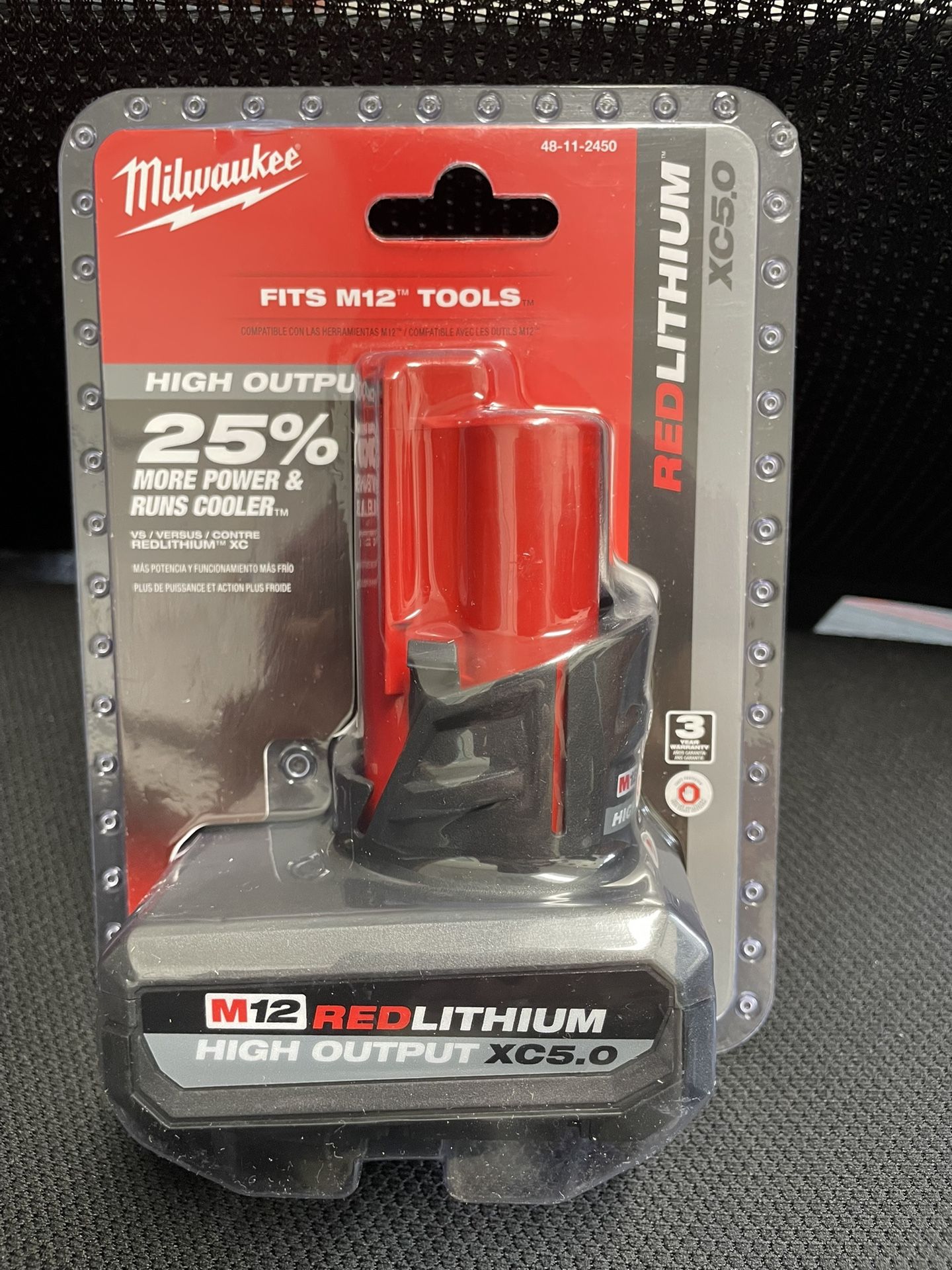 Milwaukee M12 High Output Battery