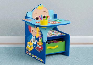 CoComelon Kids Desk Chair with Storage