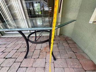 Outdoor dining table