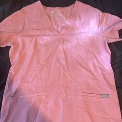 Figs XS Women’s Casma Quartz Rose Pink Top
