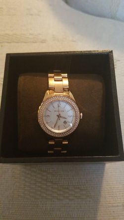 Authentic Michael Koors Rose Gold watch Like New in Box