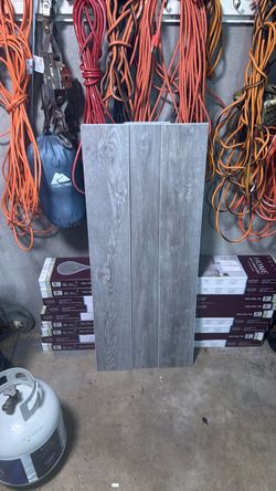 Luxury vinyl plank flooring