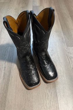 Ostrich boots