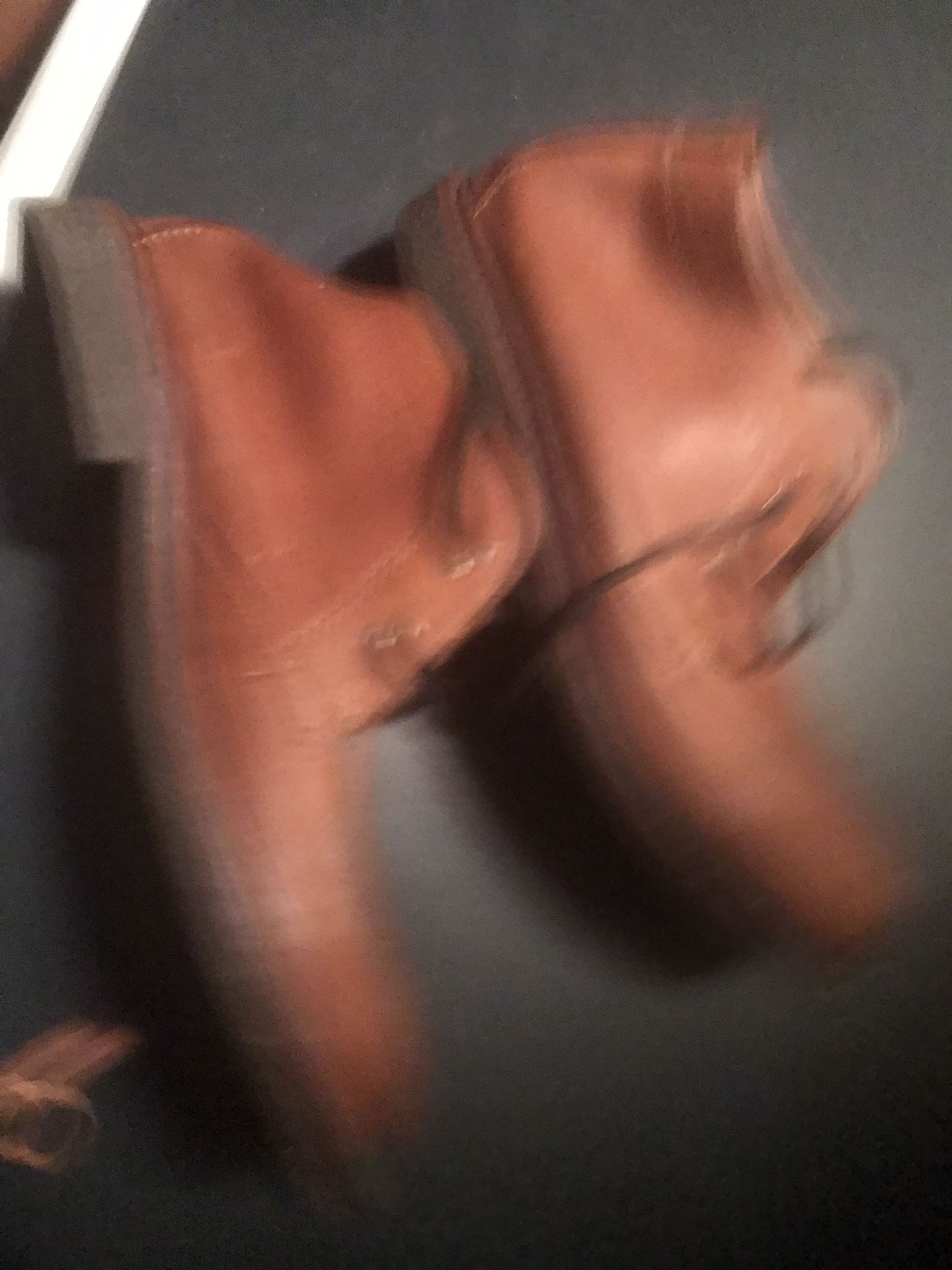 Lucky Brand Leather Mid Top Boots