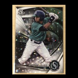 SEATTLE MARINERS, Jonatan Clase RC - Ice Foil BOWMAN PLATINUM 