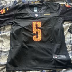 Washington Commanders Daniels Black Jersey S-3XL