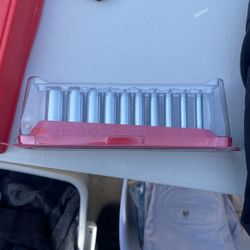 Snap On 1/4in Deep Sockets Standard With Magnetic Tray