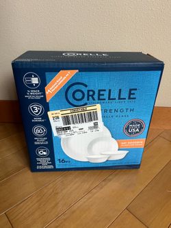 NIB Corelle 16 Piece Dinnerware Set