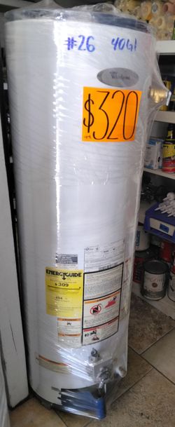 WHIRLPOOL 40GL WATER HEATER 💦