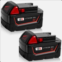 18V Lithium Batteries (New)