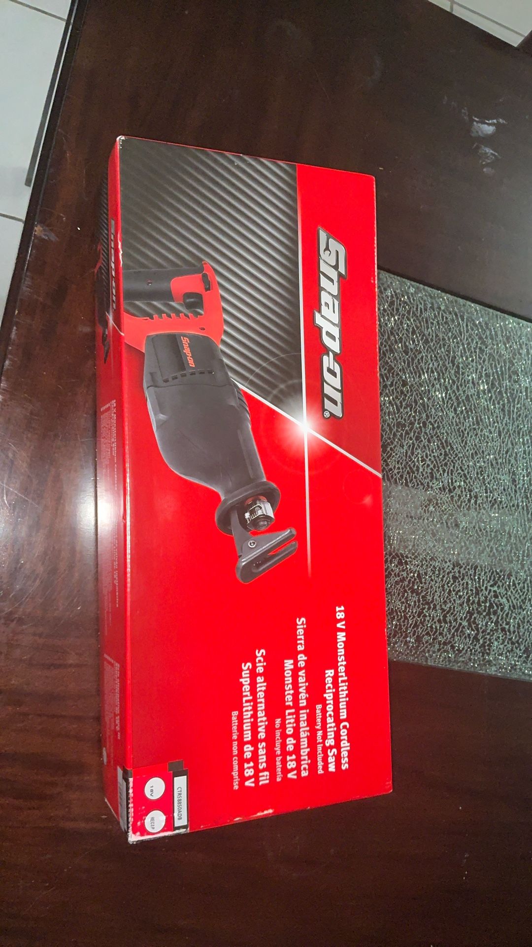 BRAND NEW  18 V MonsterLithium Cordless Reciprocating Saw (Tool Only) (Red)