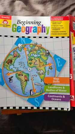 K-2 geography workbook curriculum homeschool