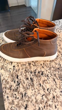 Beckett Simonon Garcia High Top Leather Shoes