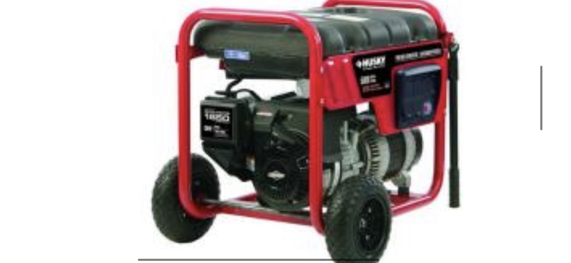 Husky 6250 Gas Generator 5000 Watts