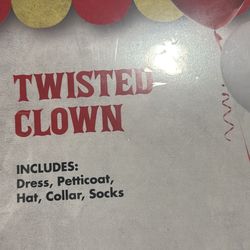 Twisted Clown Costume