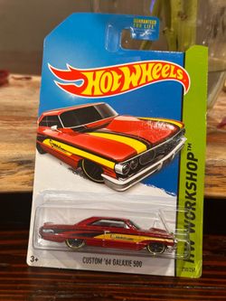 Hot Wheels  '64 Ford Galaxie  Red