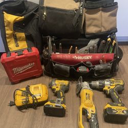 DeWalt/Milwaukee/Husky 