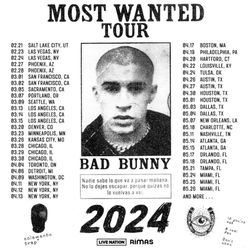 Bad bunny 3/20 Show