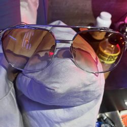 Chrome Hearts Exclusive Silver Crosses Sunglasses. New Out Of Box/case. 