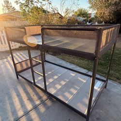 Tuffing grey bunk bed Ikea