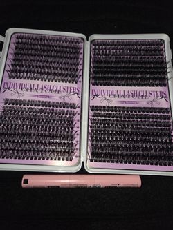 Lash clusters w/bond & seal