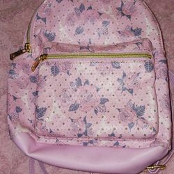 Cute Pink Mini Backpack 