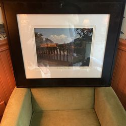 Beautiful Professionally Framed and Matted The General Steams Again 