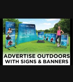 Signs & Banners (With Design & Shipping)