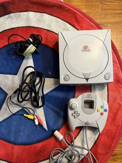 Sega Dreamcast Console With Controller 