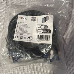 Cat6 Patch Cable 1ft 5 Pack Network Ethernet Pure Copper