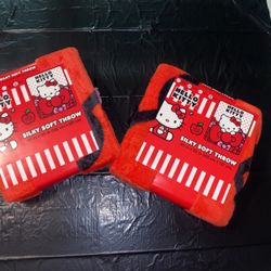 Hello Kitty Soft Throw 