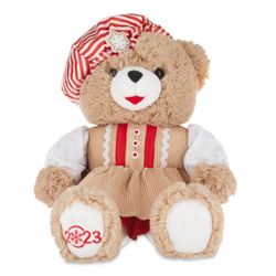 Snowflake Teddy Bear Holiday Time Girl Ginger Bread Christmas