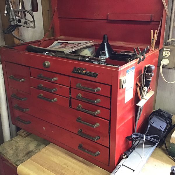 Mack Tools Tool Box Full Of Hundreds Of Dollars Of Tools. for Sale in