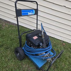 CLARKE DELCO PRESSURE WASHER SOLD AS IS READ DESCRIPTION 