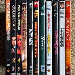 🧙‍♂️ Fantasy, Spies & Sci-Fi Legends – 12 Iconic DVDs for $22! 🌌