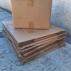 Free Cardboard Boxes 11 Of Them  Measurements 17" By 12" By11"