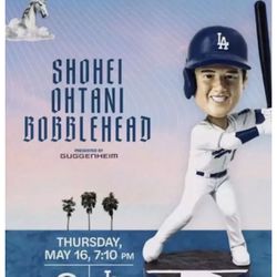 Ohtani Bobblehead Night. Thursday 5/16 Dodger Game 