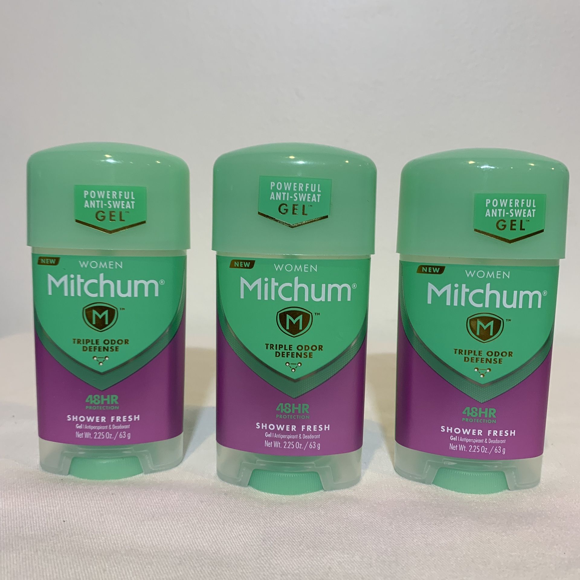 Mitchum gel deodorant 3 for $8