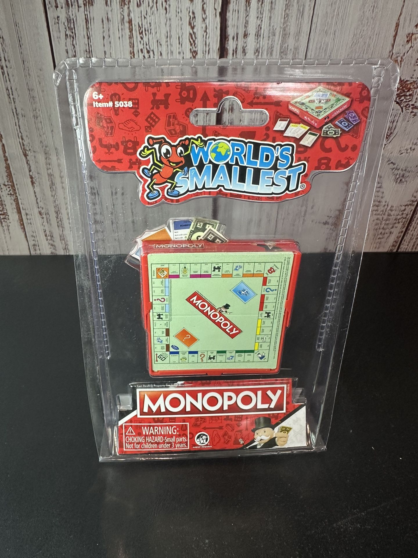 Worlds Smallest Monopoly, Super Fun for Outdoors, Travel & Family Game Night