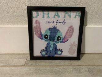 Framed stitch Diamond dot art
