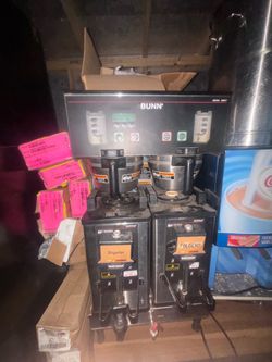 Bunn commercial dual coffee maker