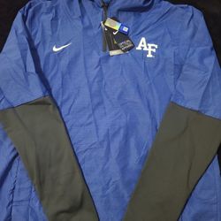Nike Air Force Falcons On-Field Half-Zip Jacket New