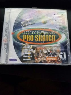 Tony hawks pro skater with tech deck new dreamcast