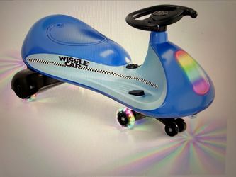 Brand new 12v dual motor electric wiggle ride on car for ages 3-8