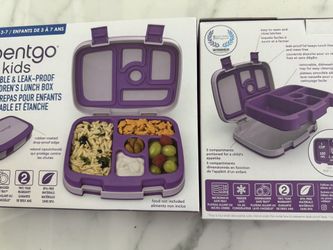 1 Bentgo Kids Bento-Style 5-Compartment Leak-Proof Lunch Box