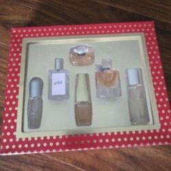 New Miniature Lancone, Estee Lauder, Clinique, Philosophy & Tresor Multi Perfume Set