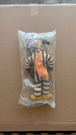 Vintage 1973 McDonald's Hamburglar Doll - SEALED NOS 1970s